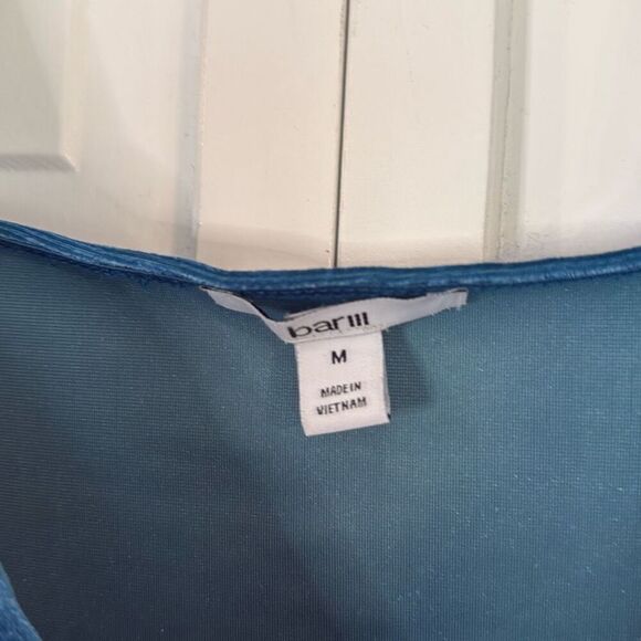 Bar 111 blue corset velvet bodysuit size M - Picture 4 of 9